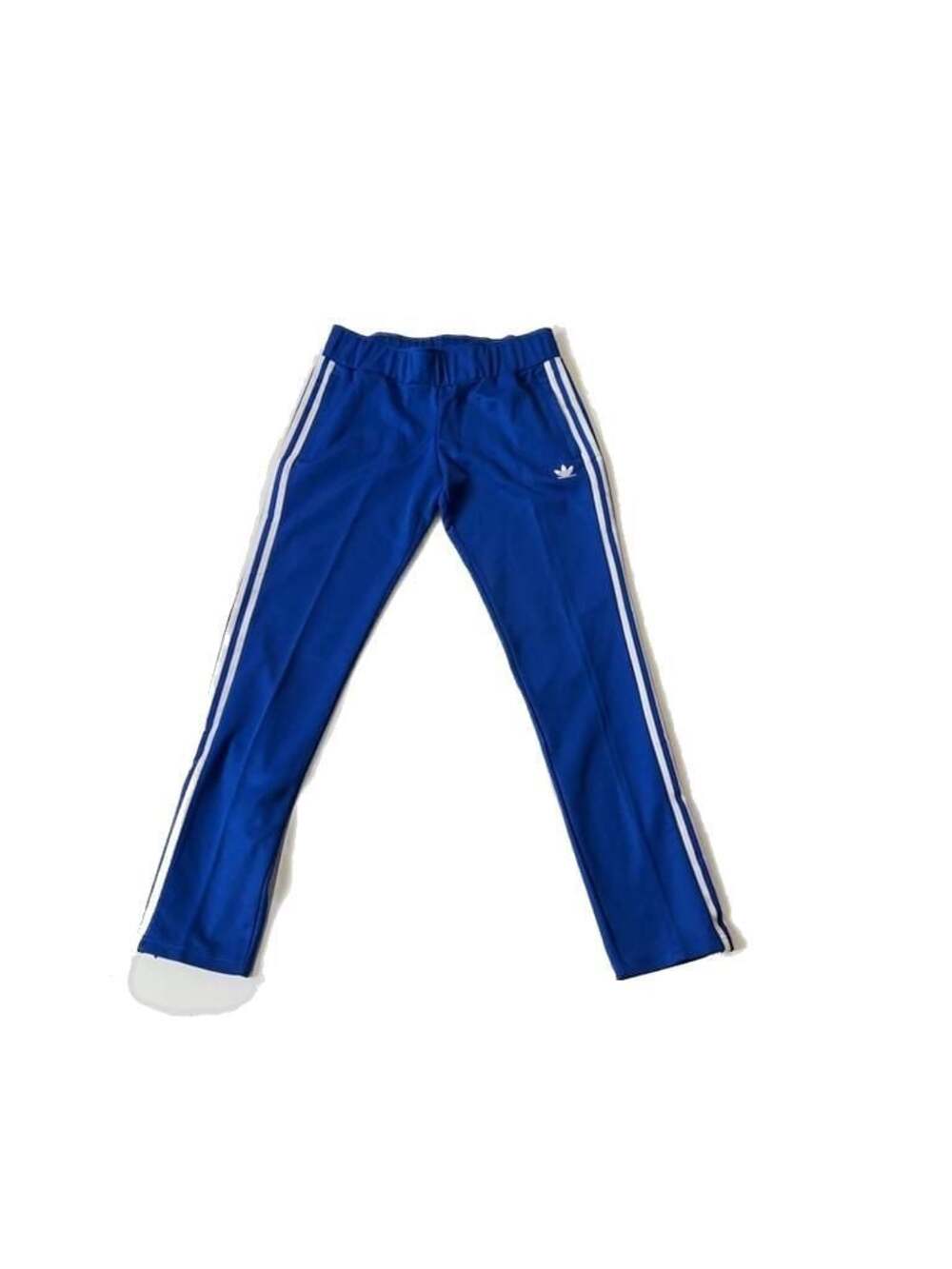 Adidas Originals Women's Blue Three-Stripe Track Pants Size M